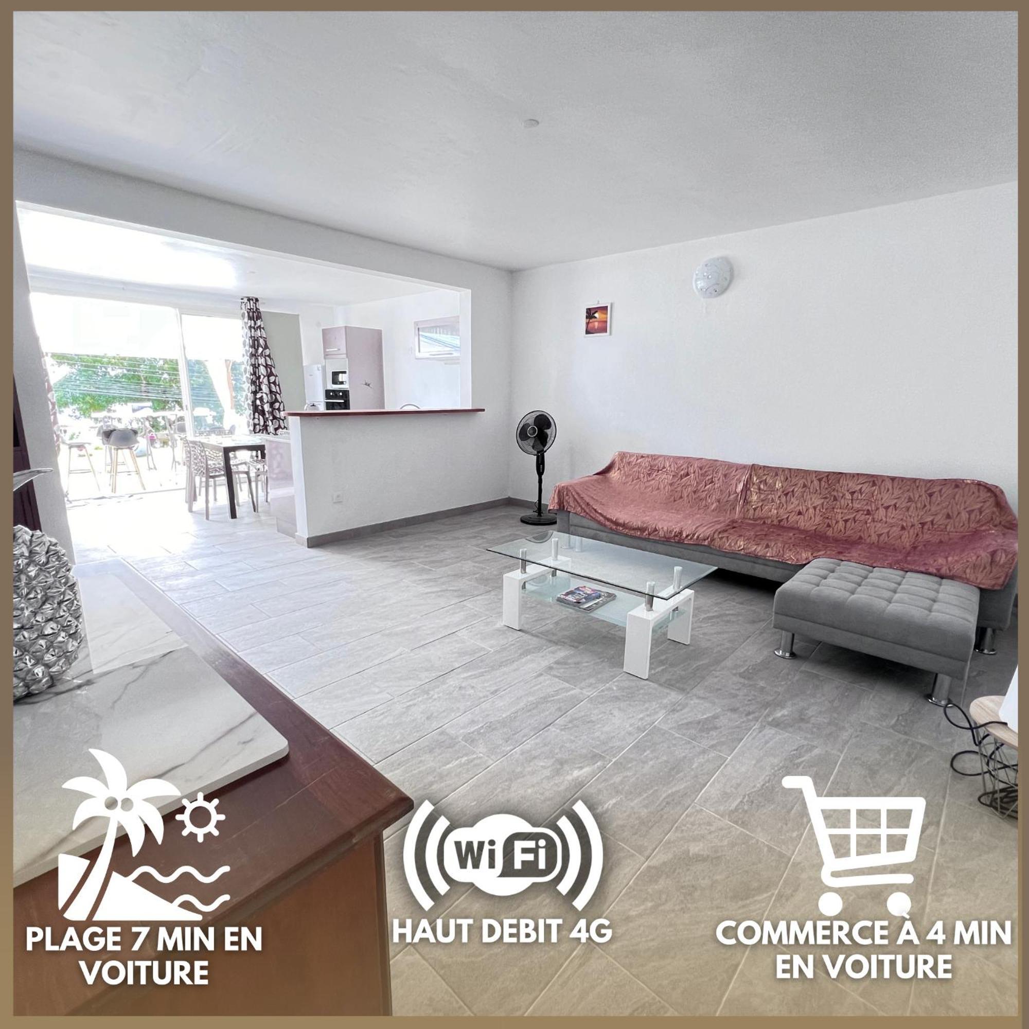 Elegant Appartement T3 Chataigne : Spacieux Сент-Люс Экстерьер фото